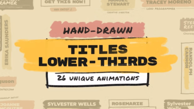 How to Create Animated Titles and Lower Thirds